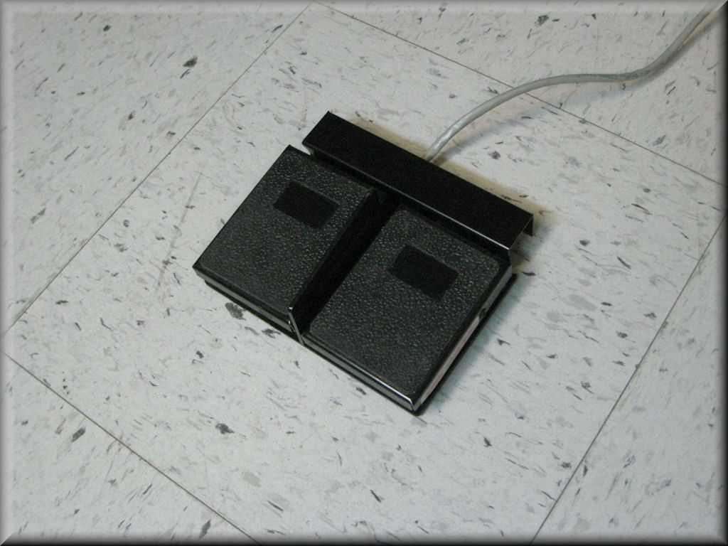 Hydraulic Foot Pedal Switch blank