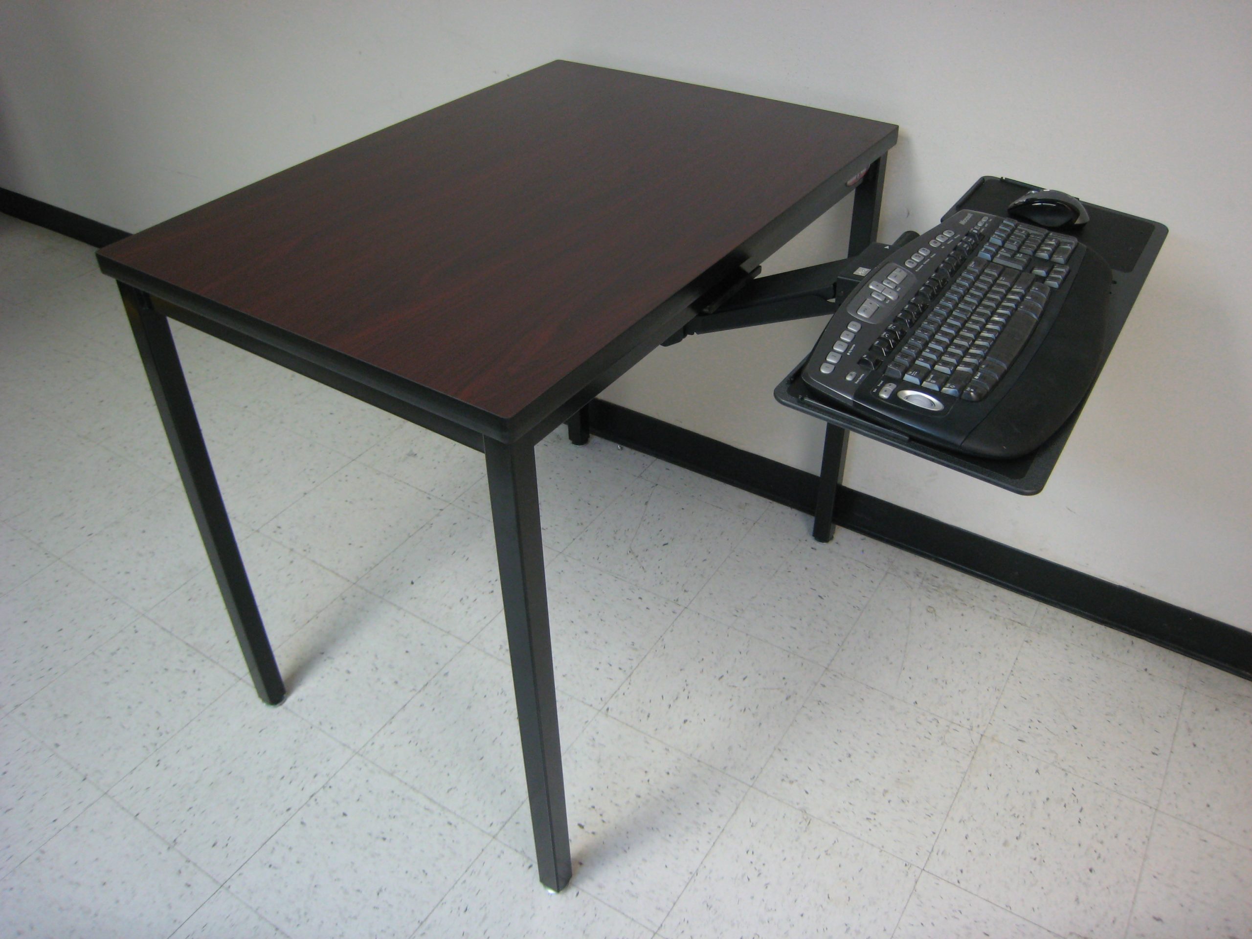 RDM Economy Workbench A-109PE-01-BlackFrameBlackTopArtKB Economy Workbench A-109PE-01-BlackFrameBlackTopArtKB