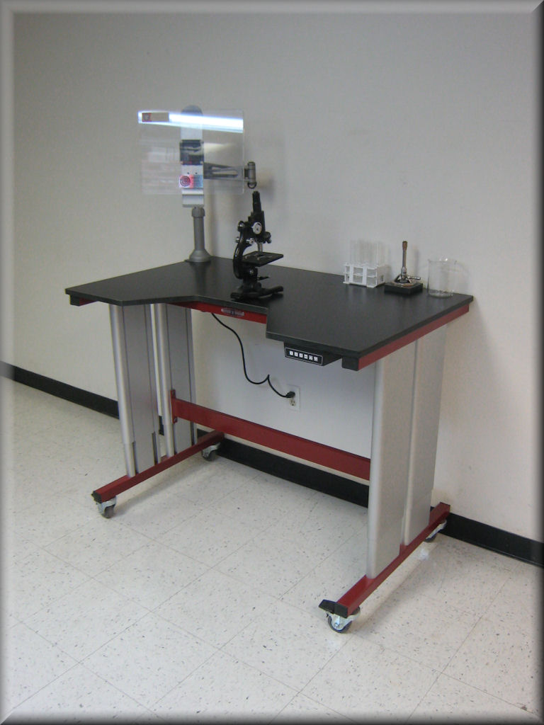 Ergonomic Microscope Table - i-107P-MICRO-BURG-01 Ergonomic Microscope Table - i-107P-MICRO-BURG-01