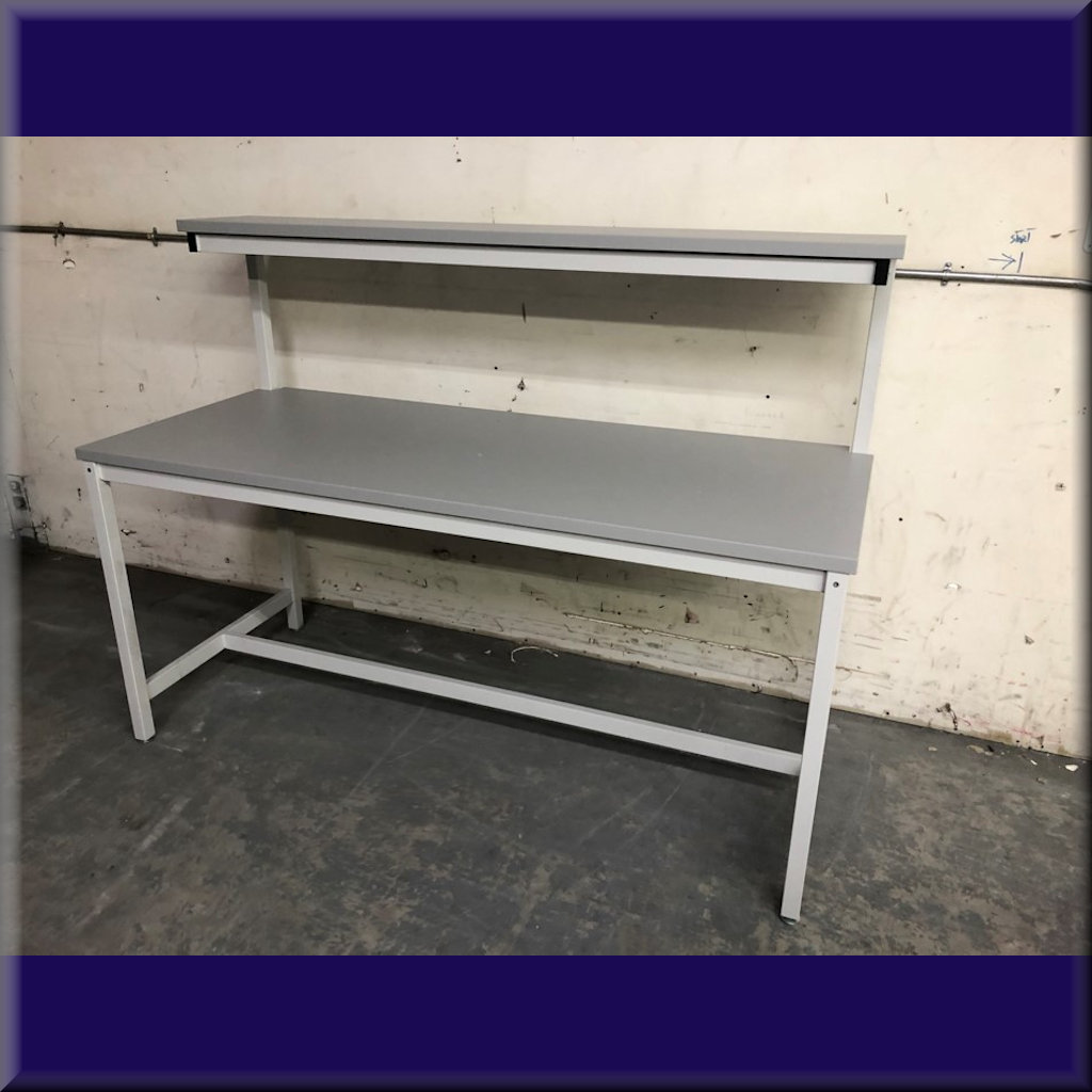 F-103P-ESD-30X72X34H-12DUPPRX20H-LTGREYFRAME-ESDGREYTOP-NEUTGREYUPPR-QTY1 F-103P-ESD-30X72X34H-12DUPPRX20H