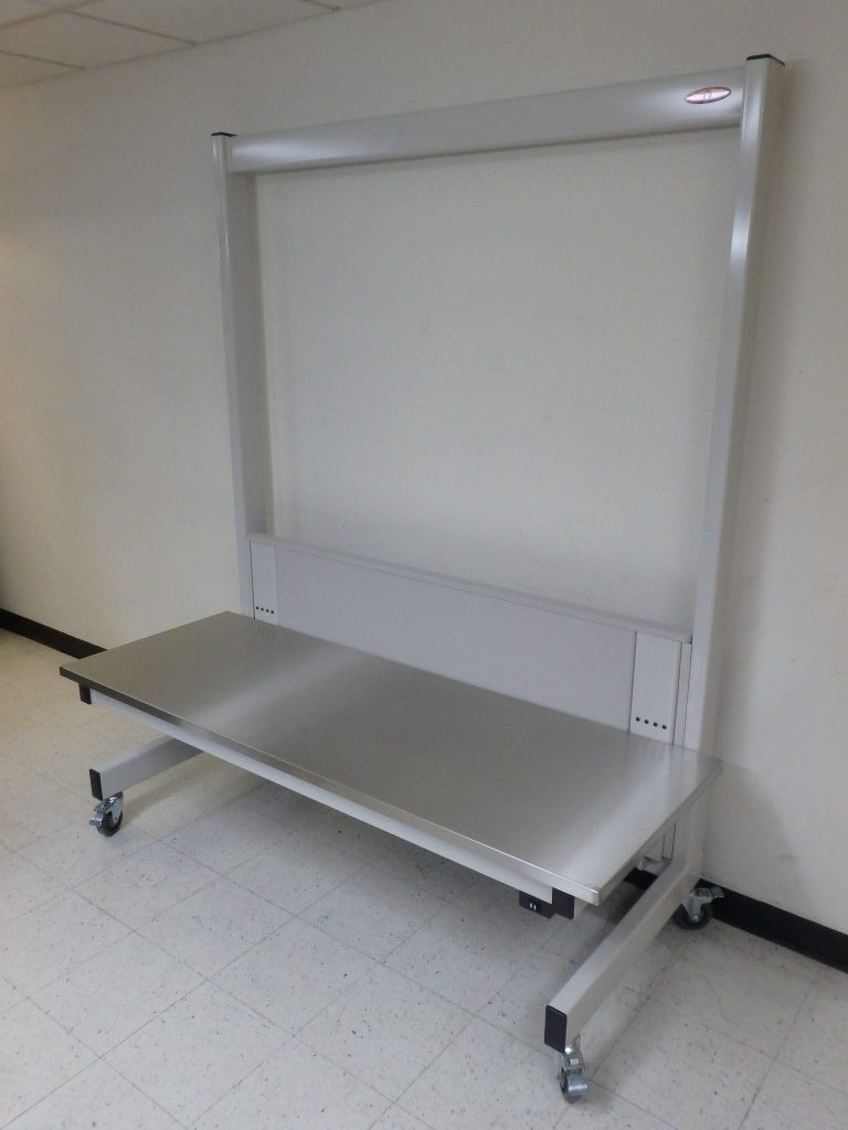 RDM Cantilevered Lift Table - Model ES-107P-SSTOP-CSTR-01 ES-107P-SSTOP-CSTR-01