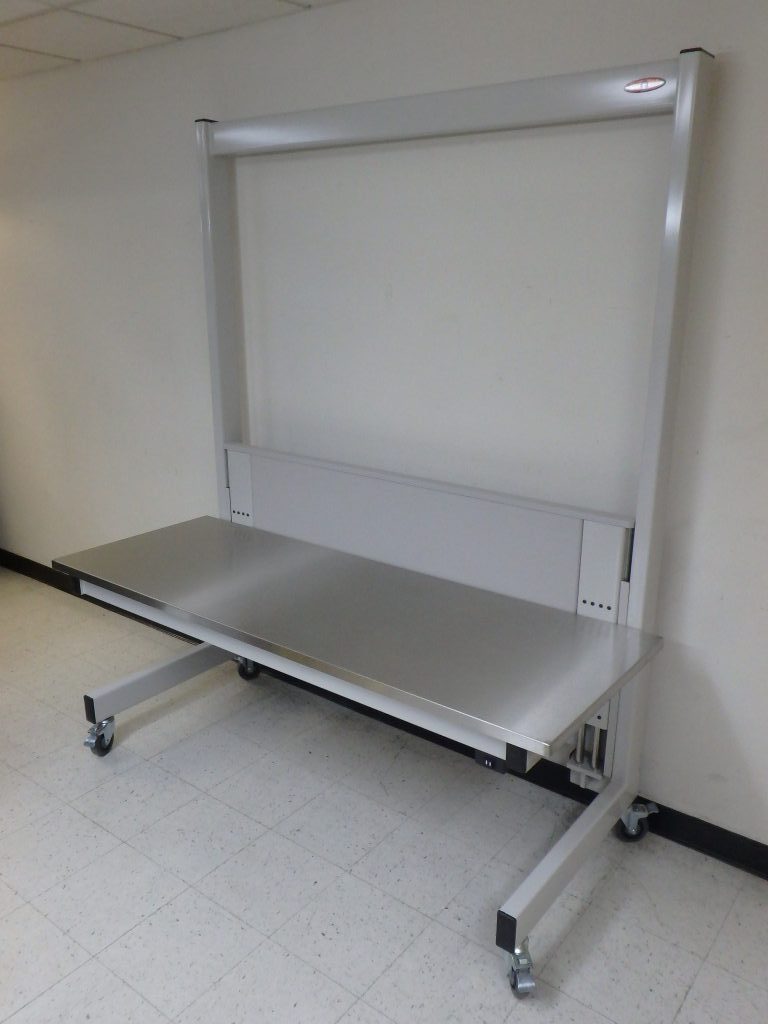 RDM Cantilevered Lift Table - Model ES-107P-SSTOP-CSTR-01 ES-107P-SSTOP-CSTR-01