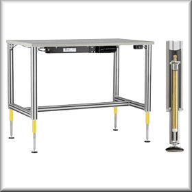 RDM Add-On Hydraulic Lift Kit - Model HydLift-Int-AlumFrame-01 RDM-HydLift-Int-AlumFrame-01