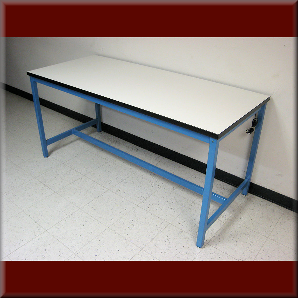 RDM Flat Top Workbench - Model A-109P-ESD-BLUE-01 A-109P-ESD-BLUE-01