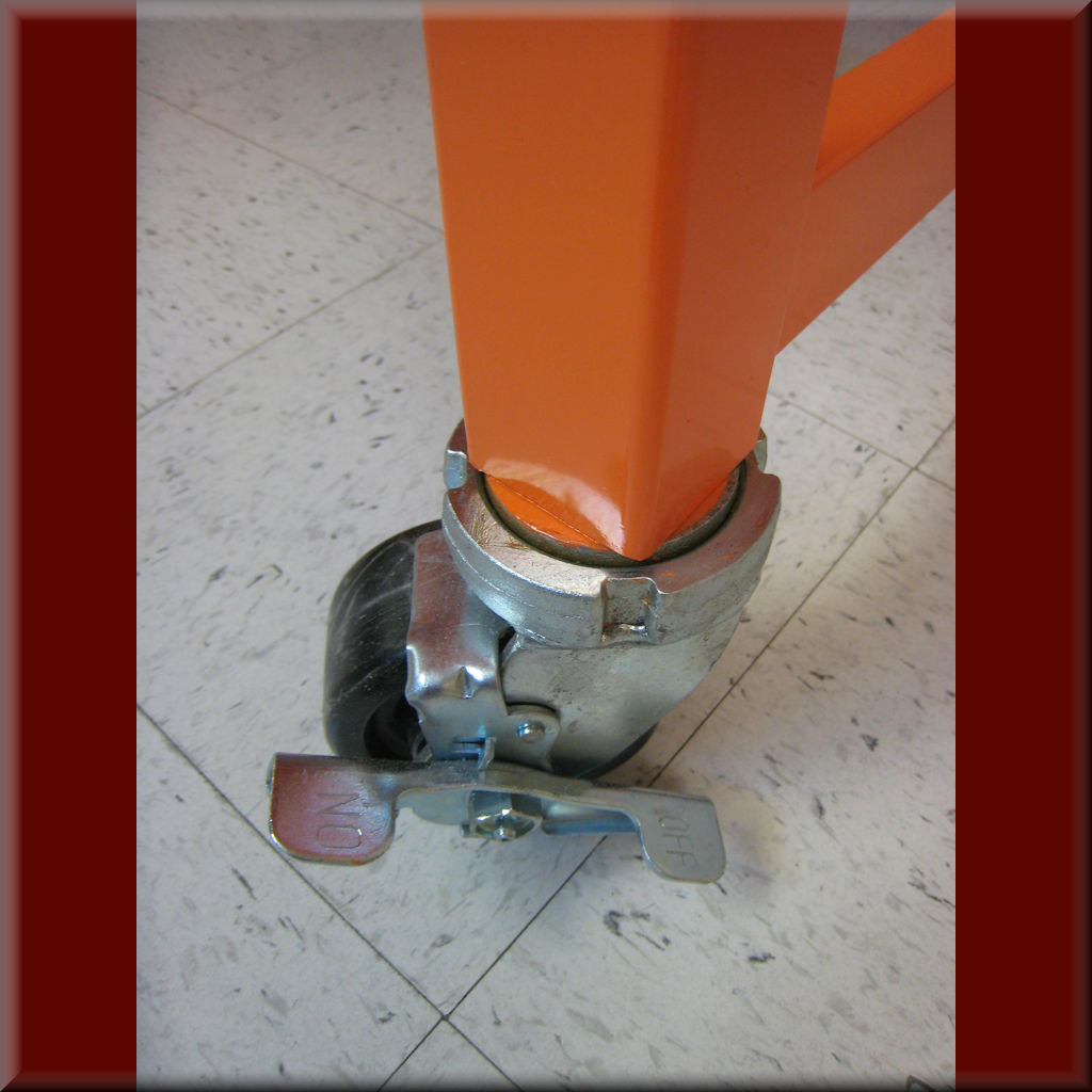 RDM Heavy-Duty Locking Caster - Model ACCY-CSTR-HD4-512OH-01 ACCY-CSTR-HD4-512OH-01