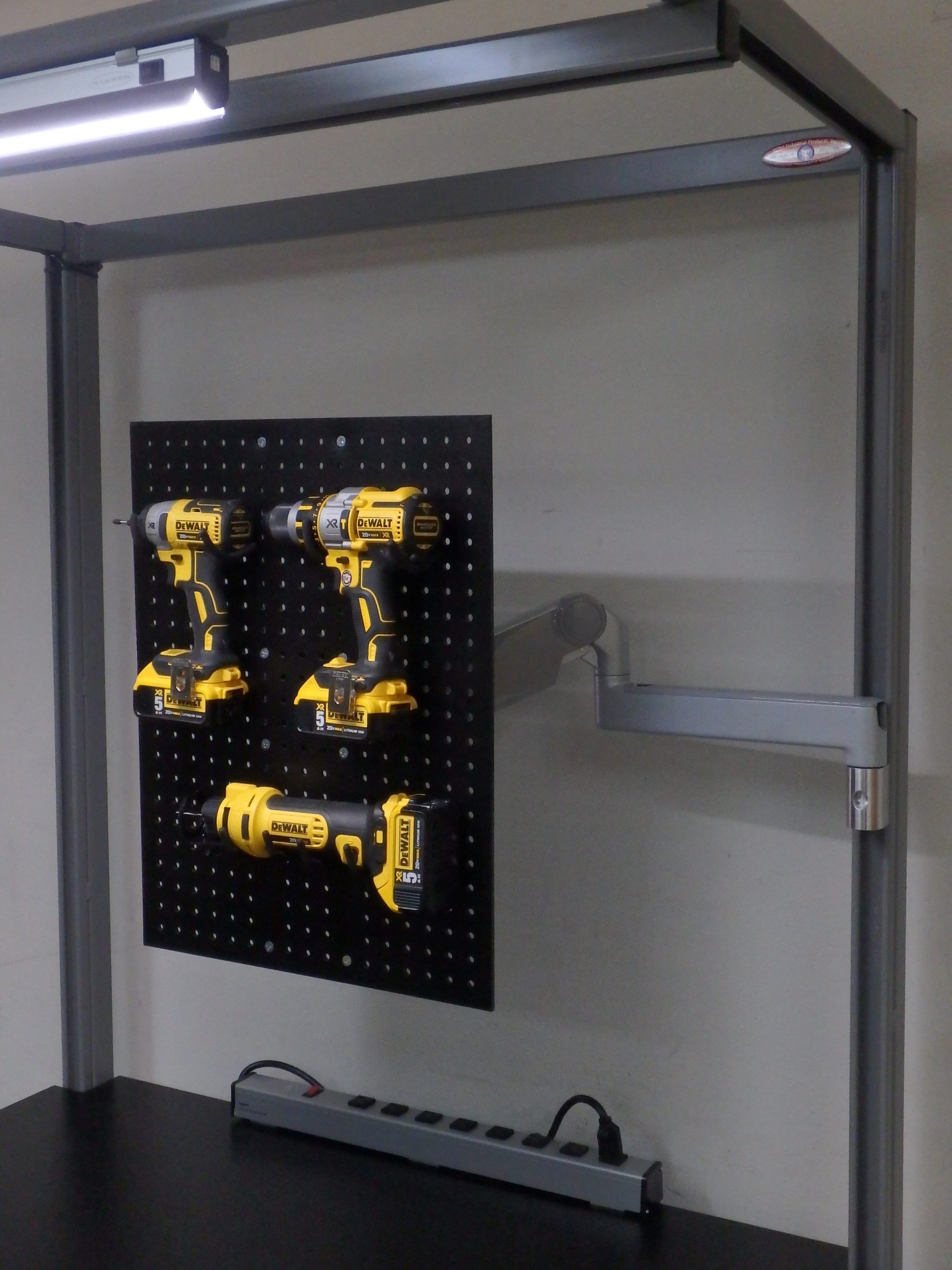 RDM Articulating Tool Peg Board - Model ACCY-WB-ATB-PEG-HDPE-BLK ACCY-WB-ATB-PEG-HDPE-BLK