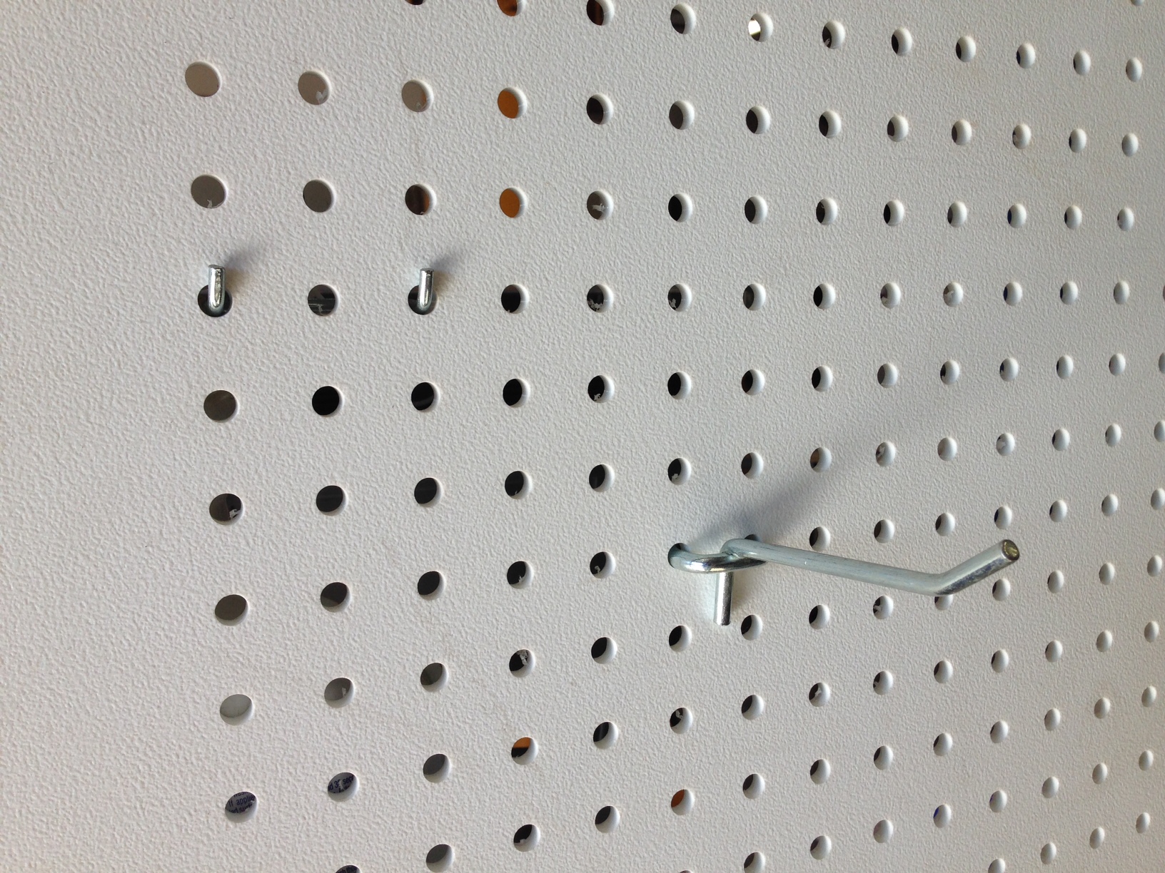 IMG_1590 Peg Board - HDPE Construction Sample